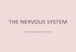 THE NERVOUS SYSTEMmrvolkmann.weebly.com/uploads/8/8/9/7/8897773/the...Nervous System Cells - the CNS uses two types of cells : •glial - non-conducting cells - often surround neurons