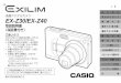 EX-Z30/EX-Z40 - CASIO液晶デジタルカメラ EX-Z30/EX-Z40 取扱説明書 （保証書付き） ごあいさつ このたびはカシオ製品をお買い上げいた だき、まことにありがとうございます。•