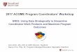 2017 ACGME Program Coordinators’ Workshopmed.stanford.edu/content/dam/sm/gme/gme...pc/SES... · Confidential –For Discussion Purposes Only Program Responsibilities 1. Annual Data