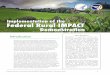 Implementation of the Federal Rural Impact Demonstration · PDF file Implementation of the Federal Rural IMPACT Demonstration ovember 2016 3 Overview of the Rural IMPACT Demonstration