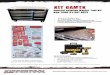 KIT GAMTK - Kipper Tool Company · 2018-01-01 · 14.4-Volt Ni-Cad 1/2-Inch Cordless Drill/Driver Kit • 14.4-volt 1/2” drive cordless drill/driver kit with Ni-Cad batteries •