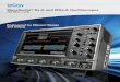 WaveSurfer Xs-A and MXs-A Oscilloscopes · scan millions of events looking for unusual occurrences, and do it much faster and more efficiently than other oscilloscopes can. WaveStream