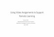 Using Video Assignments to Support Remote Learning · PDF file How to create groups (6) Demo student1 Demo student2 Demo student3 Demo student4 Demo student5 Demo student6 Demo student7