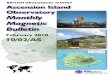 Ascension Island Monthly Magnetic Bulletin · Ascension Island observatory was installed by the British Geological Survey (BGS) with financial support from a consortium of oil companies