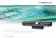 THE CP FAMILY - Omron · LCD Display (CP1W-DAM01) No Analog I/O boards No Yes Yes (1 unit only) CPU details Built-in port USB, RS-232C USB, RS-232C, RS-485 Ethernet Function Blocks