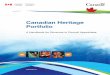 Canadian Heritage Portfolio · 2019-05-08 · called a Portfolio. The Canadian Heritage Portfolio consists of the Department, ten Crown corporations and eight other organizations