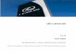 Lexus MY18 GX 460 Warranty and Services Guide · 2017-10-13 · Dealership Service Department: Your service department is committed to helping you keep your Lexus performing at its