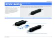 E3X-MDAomrondoc.ru/C/E11E-RU-02.pdf · 2007-05-21 · e3x-mda 1 Двухканальные оптоволоконные датчики e3x-mda • Самый тонкий корпус