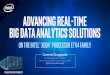 Advancing Real-time BIG DATA analytics solutions · 2017-07-22 · Advancing Real-time BIG DATA analytics solutions ON the Intel® Xeon® processor E7 v4 family Carmine Stragapede