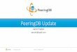 PeeringDB Update - Global Peering Forum€¦ · PeeringDB Update Aaron Hughes aaronh@tcp0.com 11-14 April, 2016 GPF 11 – Hollywood, CA 1 Agenda • PeeringDB 2.0 • Membership