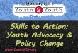 Skills to Action: Youth Advocacy & Policy Changenpnconference.org/wp-content/uploads/2018/09/LP...Number of Youth in the Program 70 X Number of Hours Volunteered per week 2 Hours Volunteered