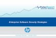 Enterprise Software Security Strategies - Gatepoint …...Summary Results •October 2014 Program Overview Between June and September, 2014, Gatepoint Research invited IT and Security