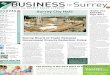 September & October 2012 BBUSINESS in Surrey · uniting Surrey as a whole, building Surrey as a whole and working on our economy together. The official newspaper of the Surrey Board
