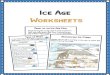 Ice Age Worksheets - Endeavor Charter School · Ice Age Facts An ice age is a period of long-term reduction in the temperature of the Earth's surface and atmosphere, resulting in
