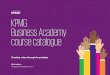 KPMG Business Academy Course catalogue · International Financial Reporting Standards (IFRS) masterclass: 25. International Public Sector Accounting Standards (IPSAS) 26. Page. Corporate