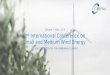 October 7-10th, 2019 2nd International Conference on€¦ · 2nd International Conference on Small and Medium Wind Energy October 7-10th, 2019 NORDIC FOLKECENTER FOR RENEWABLE ENERGY