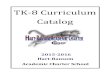 TK 8 Curriculum Catalog - Home | Homeschool€¦ · Steck-Vaughn Vocabulary Connections, Making Connections, The Classics Series 19 GRAMMAR/WRITING Language Exercises, ... McDougal