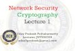 Network Security and Cryptography - 123seminarsonly.com · Dept. of ECE Network Security & Cryptography 26 Security Services (X.800) • AUTHENTICATION - assurance that the communicating