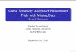 Global Sensitivity Analysis of Randomized Trials with ... · 1998 International Conference of Harmonization (ICH) Guidance document (E9) entitled "Statistical Principles in Clinical