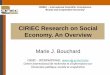 CIRIEC Research on Social Economy. An · PDF file CIRIEC International Research Conferences on Social Economy 1st: Victoria (Canada), 2007 2nd: Östersund (Sweden), 2009 3rd: Valladolid