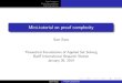 Mini-tutorial on proof complexitysbuss/ResearchWeb/Banff2014/... · 2014-01-21 · Proof systems CraigInterpolation Automatizability Mini-tutorialonproofcomplexity Sam Buss Theoretical