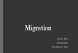 Migration - Uniwersytet Warszawskicoin.wne.uw.edu.pl/lbyra/pliki/Demography/12.Migration.pdf · Migration flowsdo not dependlinearly on the prevailingwagedifferences betweencountries