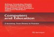 Computers and Education - eBook.demedia.ebook.de/shop/coverscans/889PDF/8899203_lprob_1.pdf · E-Learning, From Theory to Practice Baltasar Fernández-Manjón Universidad Complutense,