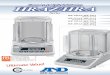 Compact Analytical Balances HRAZ HRA · What do you expect most from a precision analytical balance? If you are like us, you will agree that accuracy and reliability come before anything