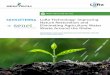 LoRa Technology: Improving Nature Restoration and ... · Nature Restoration and Eliminating Agriculture Water Waste Around the Globe SENSOTERRA’S LOW-COST, WIRELESS SOLUTION PROVIDES