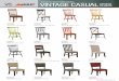 DINING CHAIRS · 2016-01-14 · ASHL SGATUR DSG VINTAGE CASUAL ©2015 Ashley Furniture Industries, Inc. DG CHARS DINING CHAIRS D199-01 Berringer Rustic Brown, UPH Side Chair D315-01