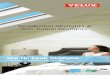 Residential Skylights & Sun Tunnel Sk VELUX Skylight Brochure-2010.pdf · PDF file Venting skylights open to produce a “passive air conditioner”, reducing electrical needs for