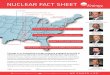 NUCLEAR FACT SHEET...Entergy Nuclear employees 6,000-plus team members Nuclear is 100% carbon-free energy Entergy Nuclear produces 8,000 megawatts of power Entergy Nuclear provides