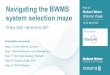 Navigating the BWMS Part of Ballast Water system ......Navigating the BWMS system selection maze 19 May 2020 • 09:00-09:45 BST Part of Ballast Water Webinar Week 18-22 May 2020 Presentation