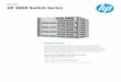 HP 3800 Switch Series - cdn.cnetcontent.com€¦ · Works with DHCP protection to block traffic from unauthorized hosts, mitigating IP source address spoofing • DHCP protection
