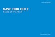 SAVE OUR Alliance  ¢  2016-11-08¢  The gulf coast must restore and rebuild sustainabily. The