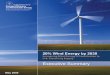20% Wind Energy by 2030 - Portland State Universityweb.pdx.edu/~wamserc/solar/summer09/DOE Wind (Joe).pdf · 20% Wind Energy by 2030 Increasing Wind Energy’s Contribution to U.S