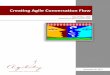 Crea%ng Agile Conversa%on Flow - Agility Consulting & Trainingagilityconsulting.com/wp-content/uploads/2019/11/...Leadership Agility Competencies which was based largely on the book