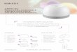 ARMH-110 PERSONAL PORTABLE AROMA …...From beautiful diffusers to pure essential oils, HoMedics Aroma products complement your natural, healthy lifestyle. Once you try a diffuser,