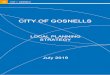 CITY OF GOSNELLS...Local Planning Strategy July 2019 Page 1 of 140 EXECUTIVE SUMMARY The Local Planning Strategy (LPS) is the key strategic planning document for the City of Gosnells