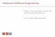 FOSS Free and Open Source SW and the Eclipse Ecosystem DI ... · - EclipseCon, EclipseCon Europe, local Democamps ... 2008 ReviewClipse (project lead) 2009 Google Gerrit (e.g. for
