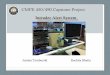 CMPE 450/490 Capstone Project - University of Alberta · CMPE 450/490 Capstone Project Intruder Alert System Jordan Tymburski Rachita Bhatia . Motivation / Achievement ! An unmanned