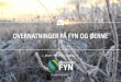 OVERNATNINGER PÅ FYN OG ØERNE · overnatninger på Fyn. I løbet af 2017 har der været en tilbagegang på 2,6% ift. året før. Disse tal er inklusiv opgørelsen af overnatninger