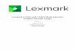 Lexmark CX622 and CX625 Multi-Function Printers Security ... NoHD C · PDF file Lexmark CX622 and CX625 Multi-Function Printers Security Target. Version 1.4 . January 23, 2019 . Lexmark