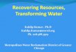 Recovering Resources, Transforming Water · Scientific American – November 2009 Nature 461, October 2009 The Disappearing Nutrient Phosphate-based fertilizers have helped spur agricultural