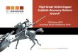 ‘High Grade Nickel-Copper Sulphide Discovery Delivers Growth’ · 20 October 2016 Australian Nickel Conference, Perth . 2 Overview of St George Mining ... Cu sulphide discoveries