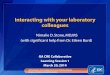 Interacting with your laboratory colleagues · Presentation Objectives Basic terms used in the microbiology lab Understand carbapenem-resistance in gram- negative bacteria Describe