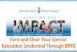 Earn and Clear Your Special Education Credential Through EPIC...1. Upload Letter of Earn One, Add One Letter of Intent Template is located at EPIC.SCCOE.ORG 1. Letter of Recommendation