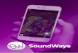 SoundWays réunit trois pôles · SoundWays Player est une application mobile qui regroupe l’ensemble des créations publiées avec le SoundWays Composer. Déjà plus d’une trentaine