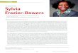 interview An interview with Sylvia Frazier-Bowers Frazier-Bowers Dr. Frazier-Bowers is an associate