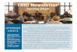 TRIO Newsletter · Ryan van Zee, and Rachel Leatham for leading TRIO workshops. Marit Lysne, Janet Lewis Muth, Eliot Ayala, and Lauren Kempton for presenting at and/or promoting Class